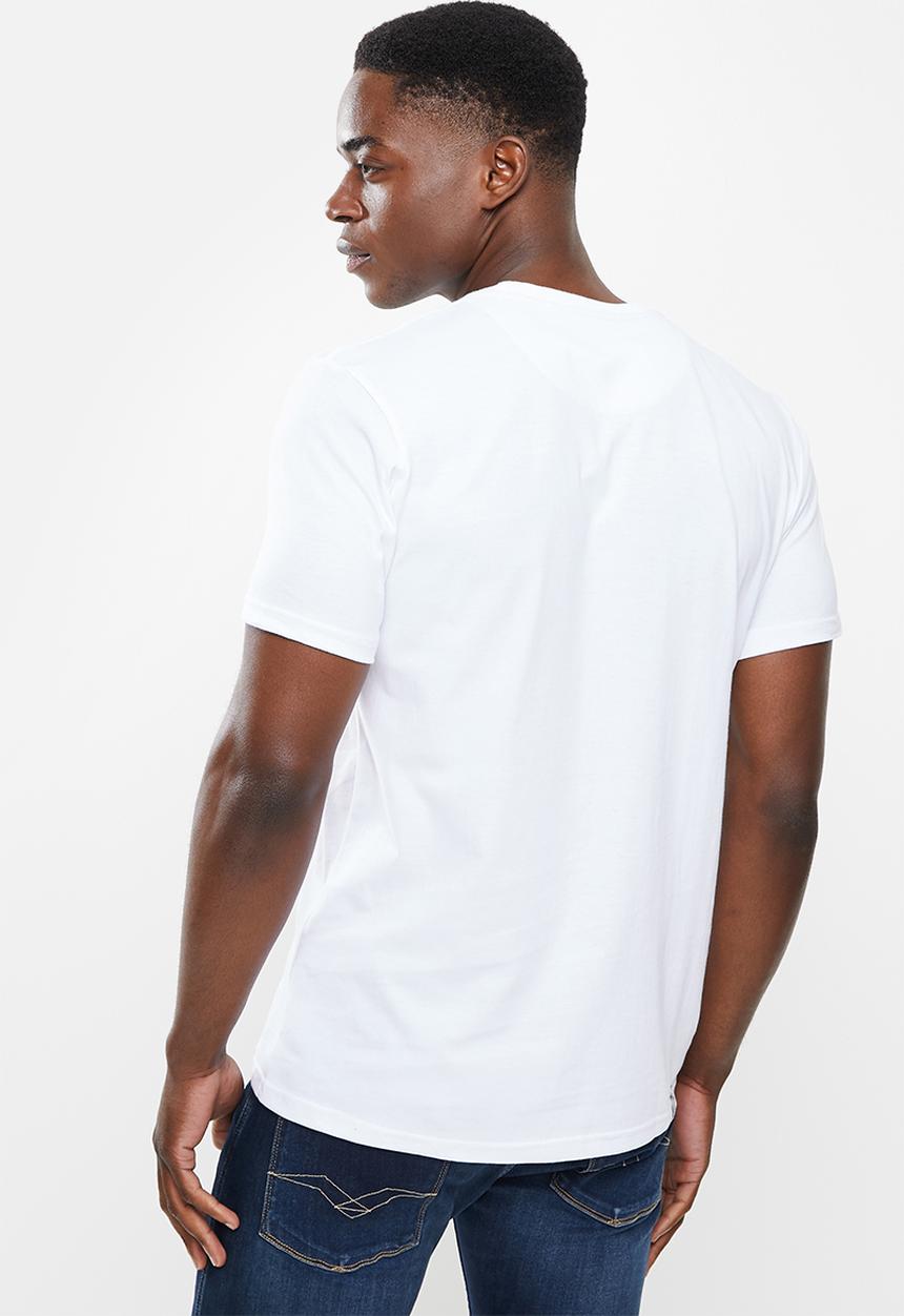 Holmes Bro's - Wildlife hippo short sleeve tee - white