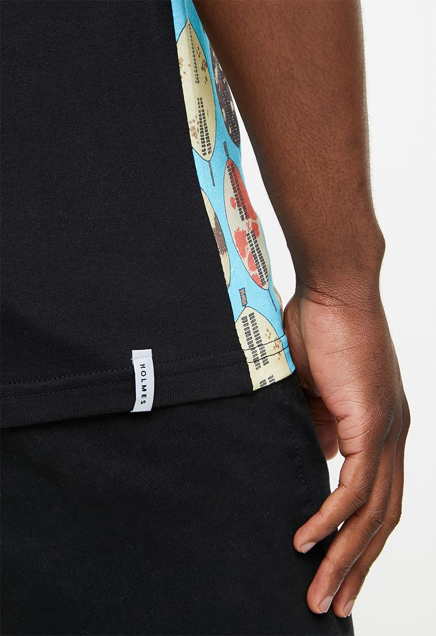 Holmes Bro's - Shields block tee - black