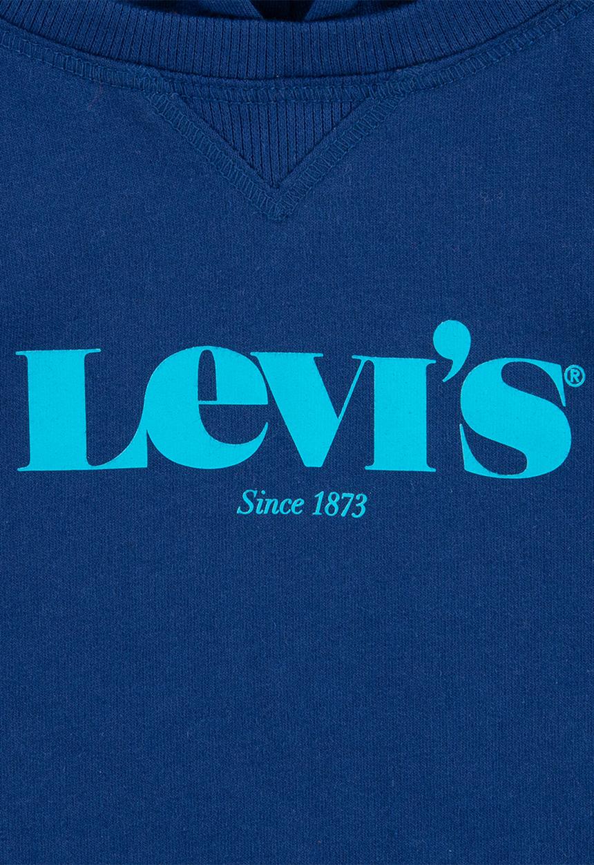 Levi’s® - Hooded graphic romper - estate blue