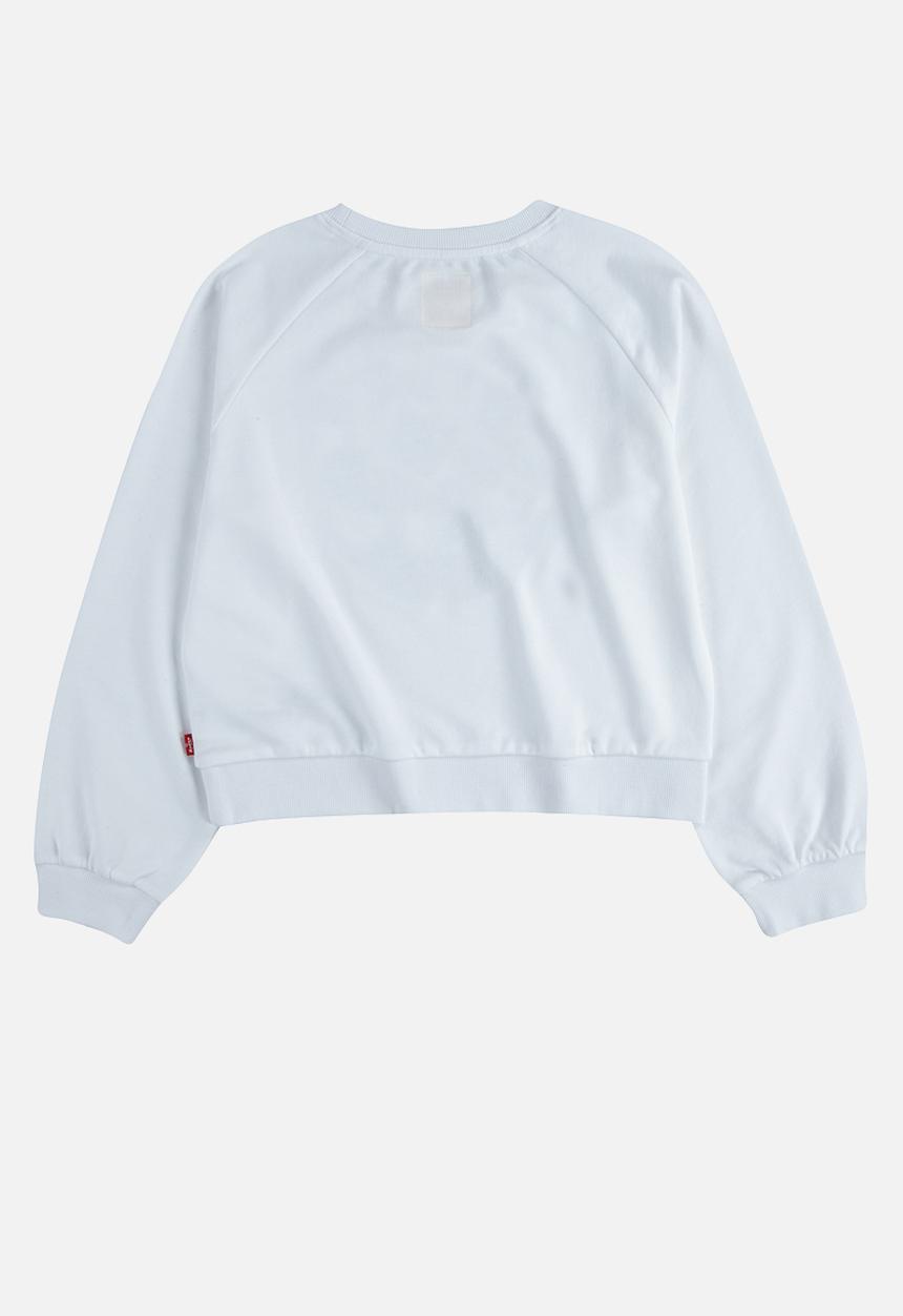 Levi’s® - Levi's high rise raglan crew - white