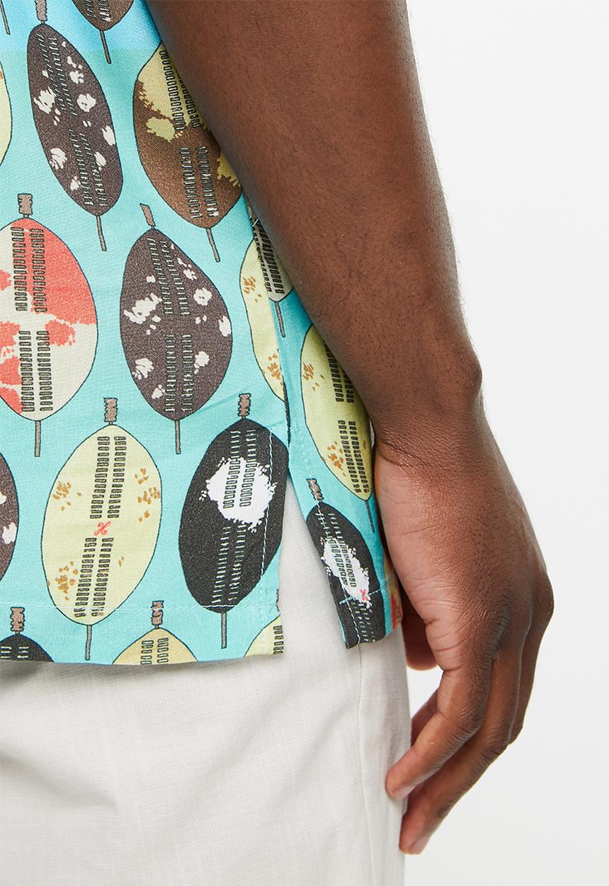 Holmes Bro's - Shields shirt - aqua