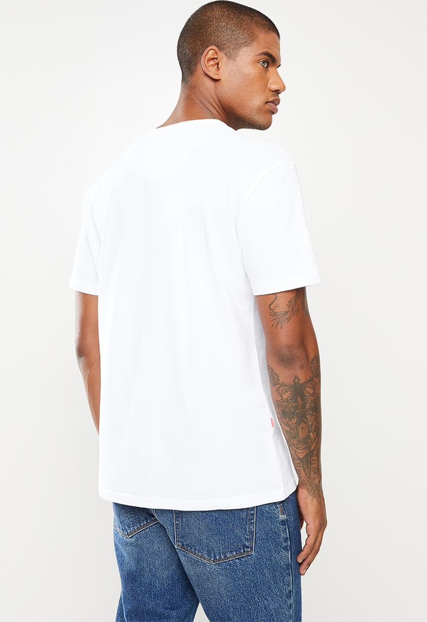 S.P.C.C - Fehr relaxed fit straight hem tee - optical white