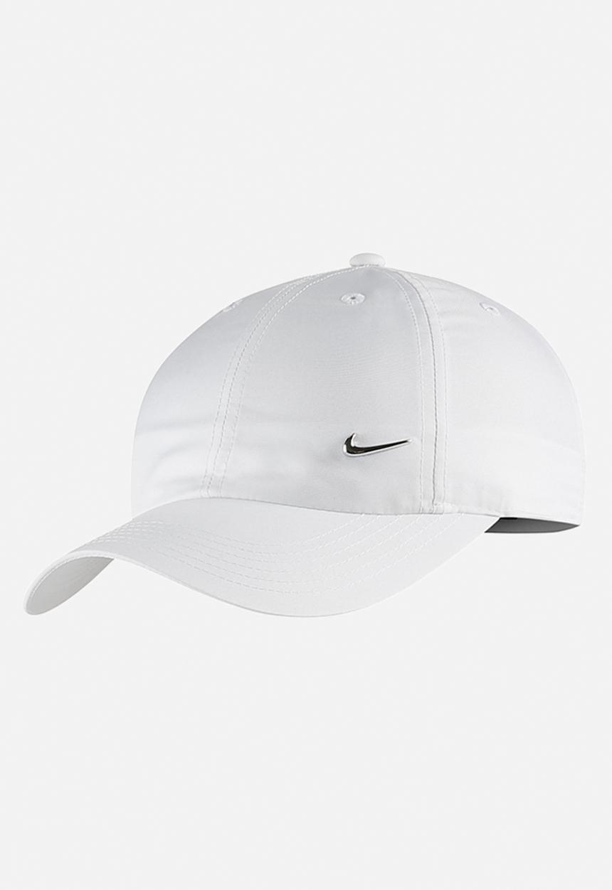 Nike - Y nk h86 cap metal swoosh - white
