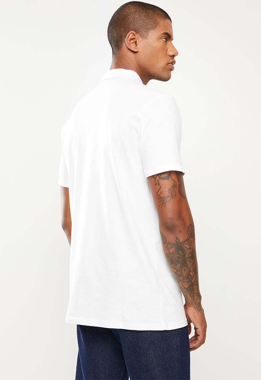 Quiksilver - Essentials polo - antique white