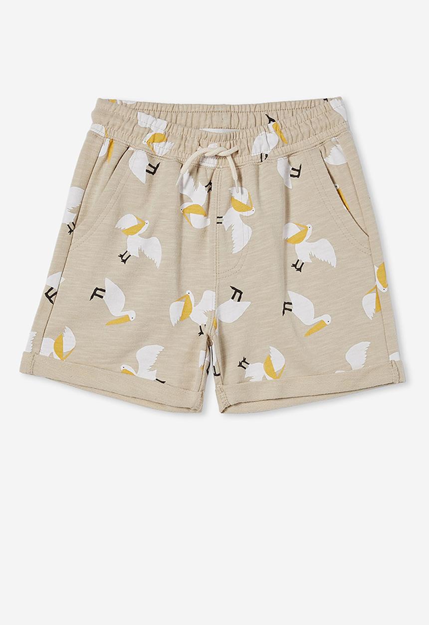 Cotton On - Henry slouch short 60/40 - rainy day/pelican