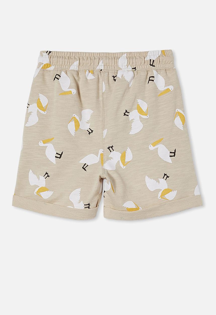 Cotton On - Henry slouch short 60/40 - rainy day/pelican