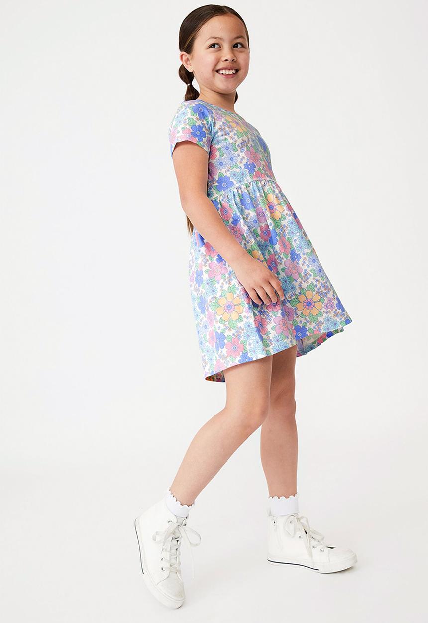Cotton On - Freya short sleeve dress - multi 