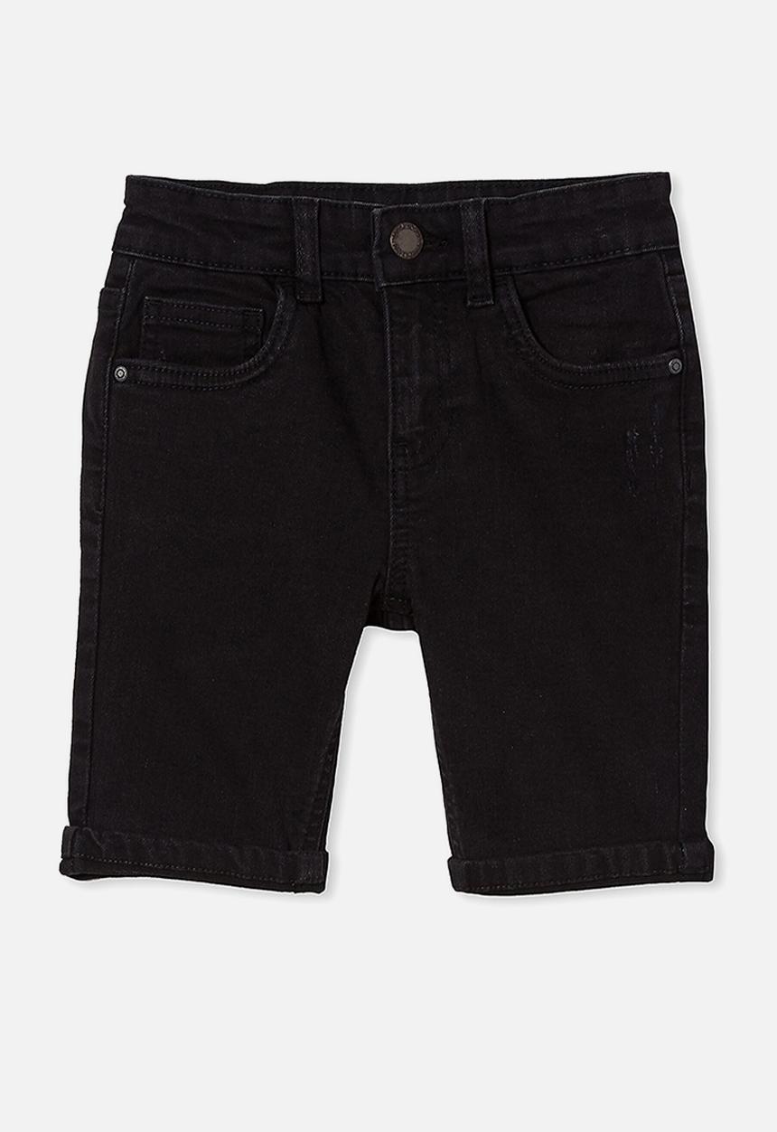 Cotton On - Slim fit short - black