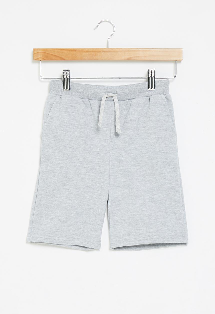 Pop Candy - Boys single fleece short - grey
