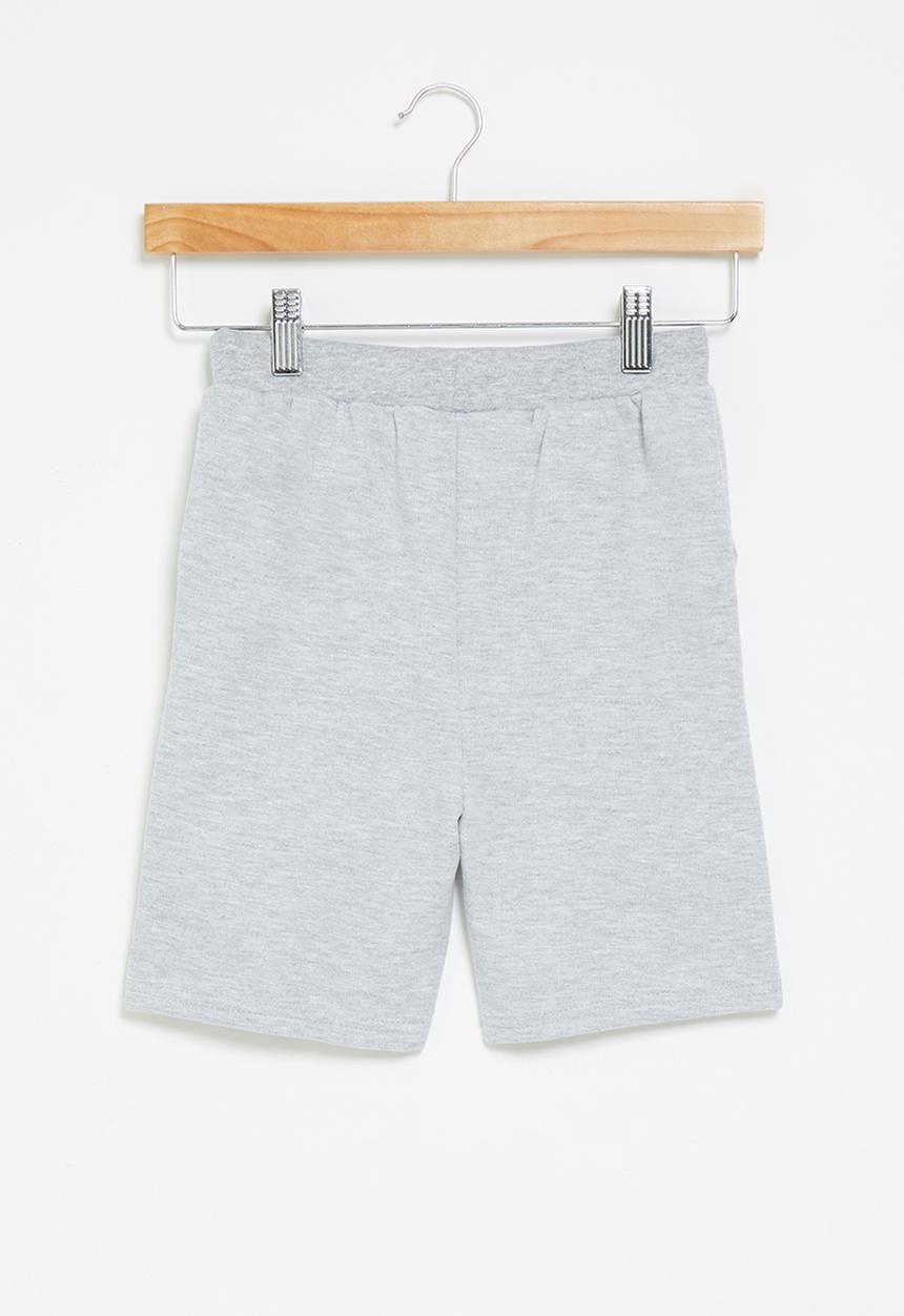 Pop Candy - Boys single fleece short - grey