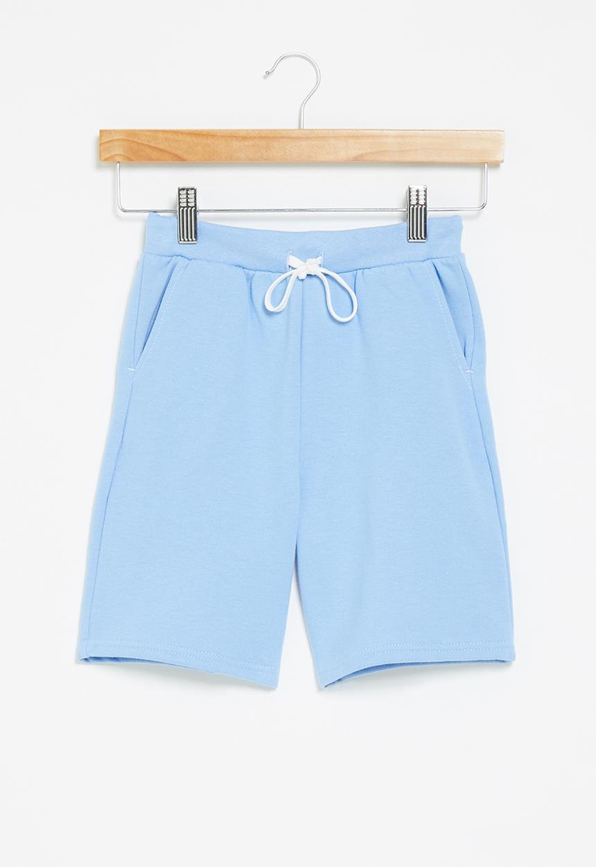 Pop Candy - Boys single fleece short - sky blue