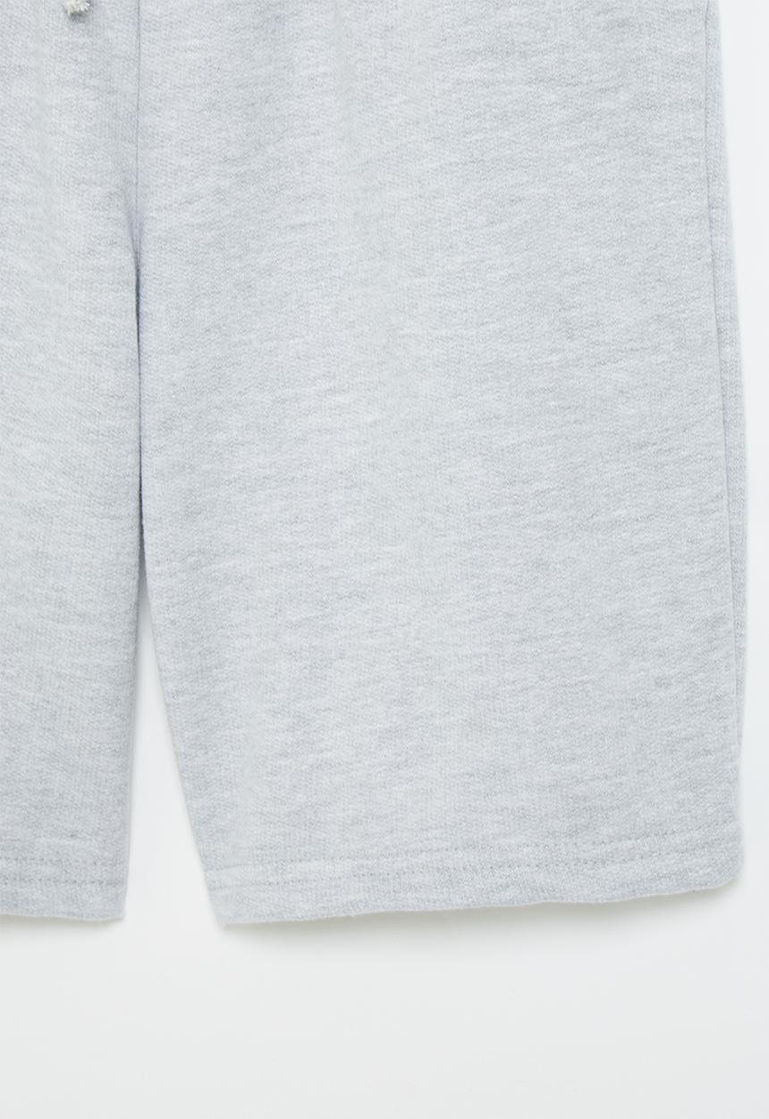 Rebel Republic - Single fleece short - grey