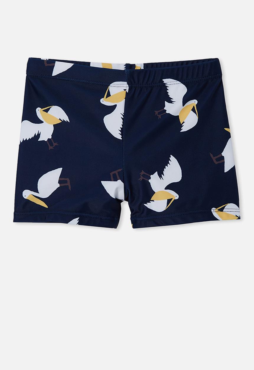 Cotton On - Billy boyleg swim trunk - indigo/pelican
