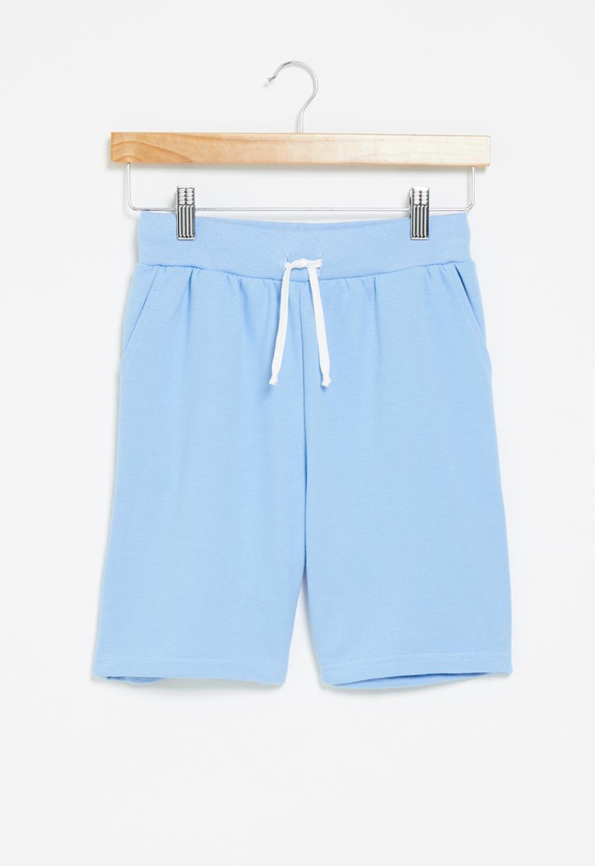 Rebel Republic - Single fleece short - sky blue