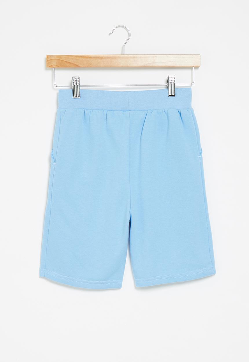 Rebel Republic - Single fleece short - sky blue
