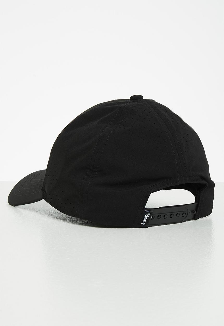 JEEP - Tech breathable fabric cap - black