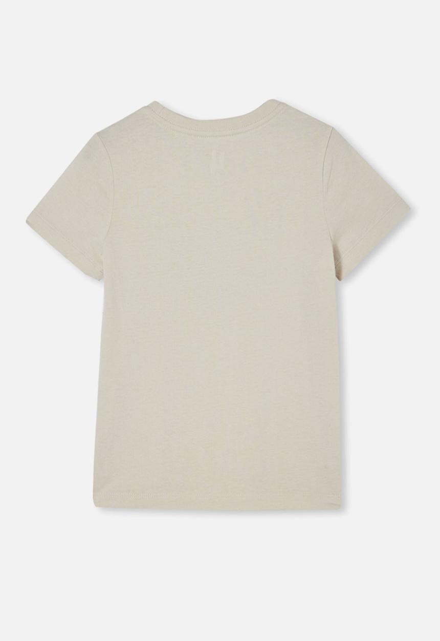 Cotton On - Max short sleeve tee - rainy day/happy soul