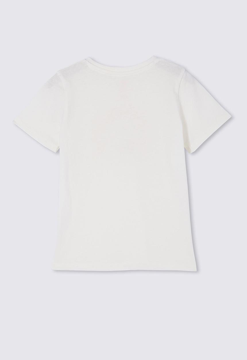 Cotton On - Penelope short sleeve tee - vanilla/always rain