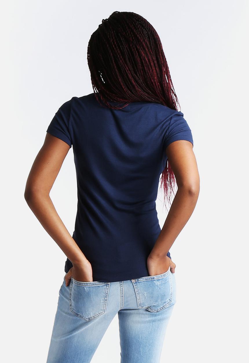 Vero Moda - Laila Rib V-Neck Tee