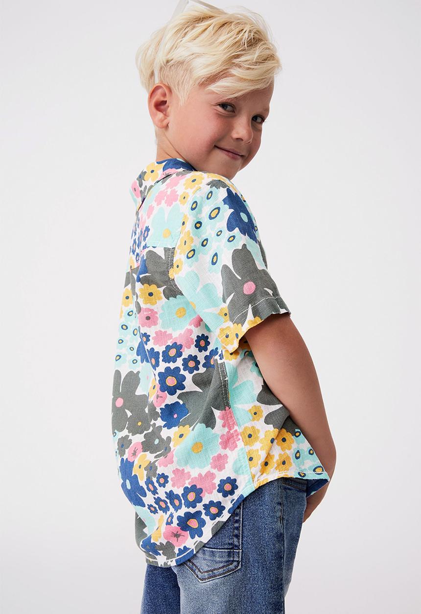 Cotton On - Sage & clare resort short sleeve shirt - multi