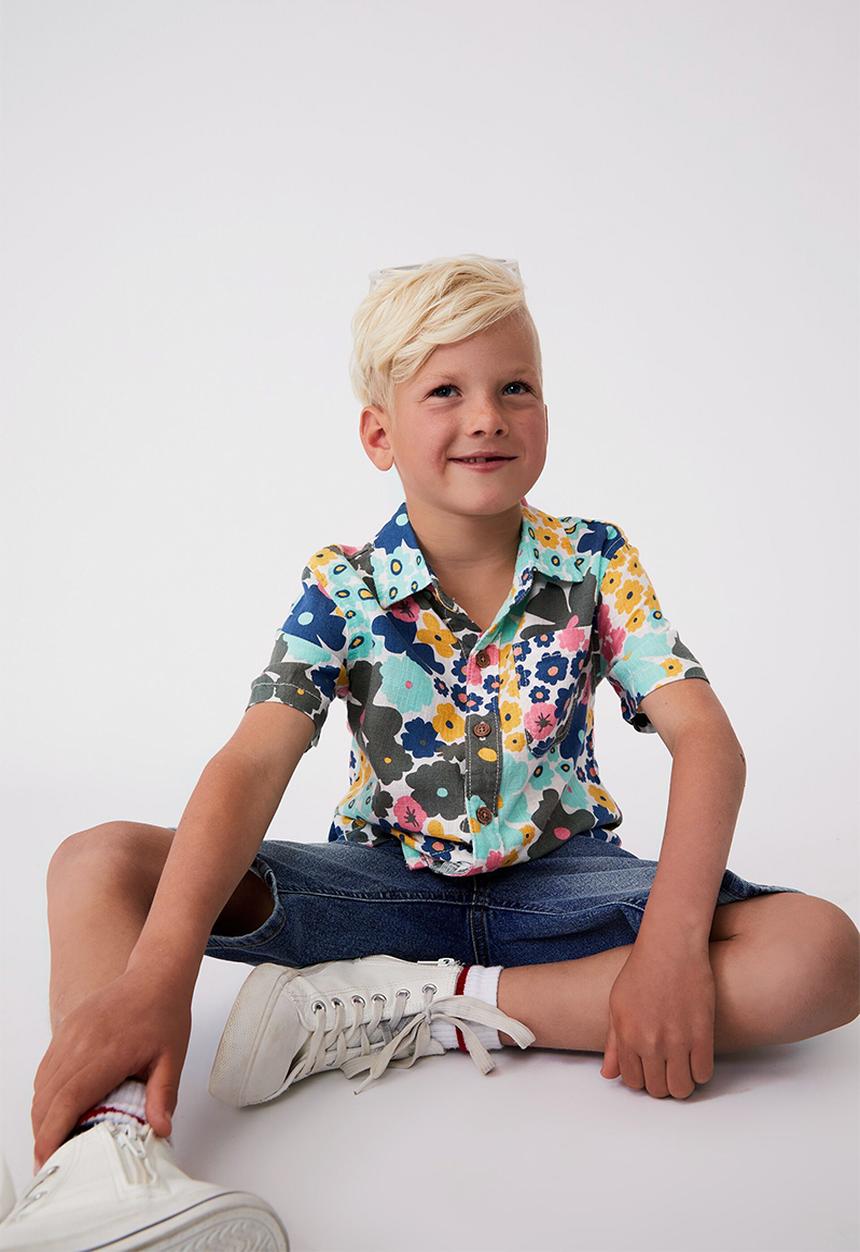 Cotton On - Sage & clare resort short sleeve shirt - multi