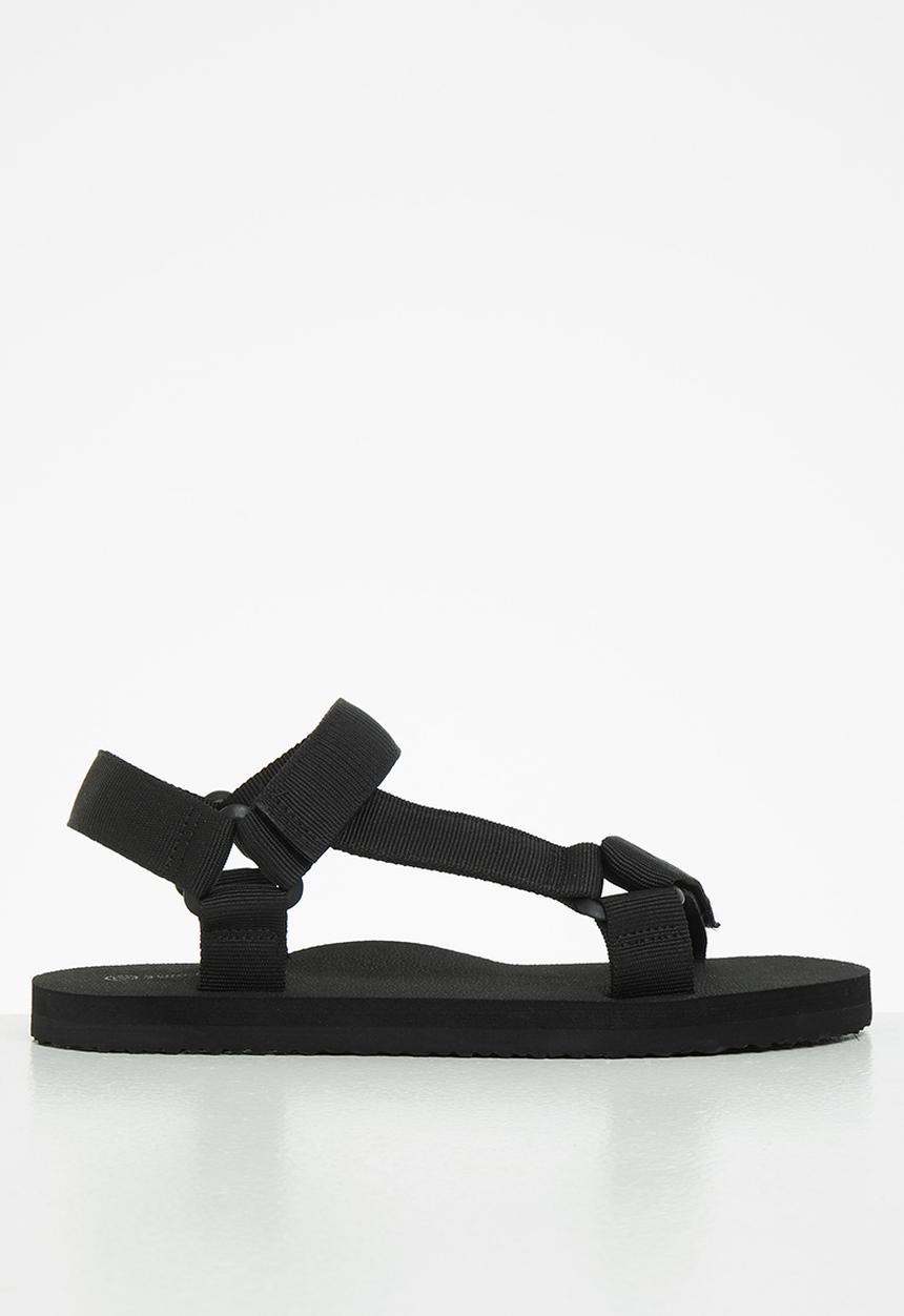 Superbalist - Sporty strap sandal - black