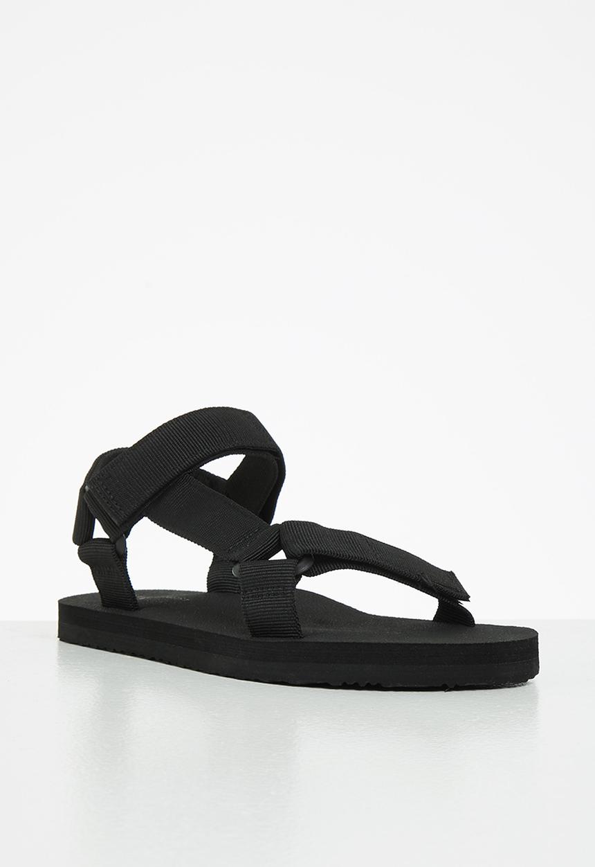 Superbalist - Sporty strap sandal - black