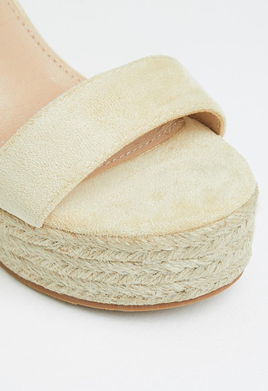 Superbalist - Wedge ankle strap heel - neutral 