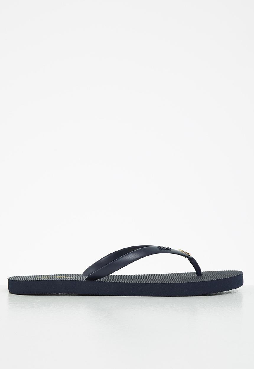 POLO - Gugu medallion flip flop - navy