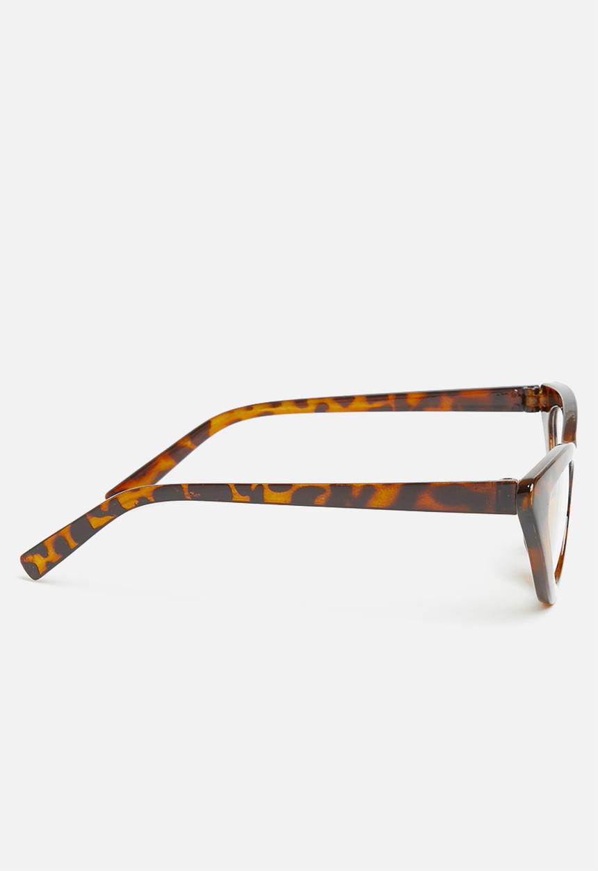 Superbalist - Cateye blue light glasses - brown