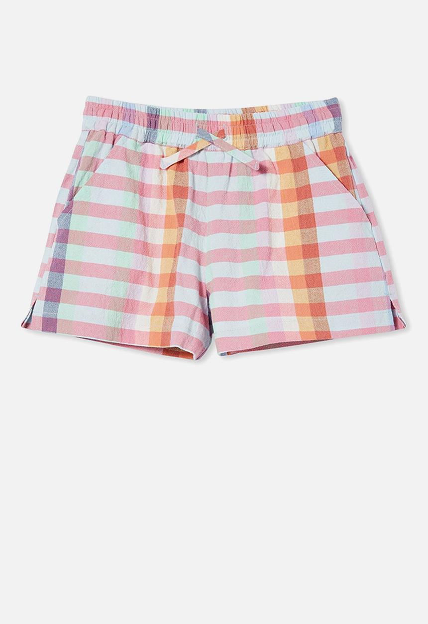 Cotton On - Sage & clare short - lcn sag terra multi check