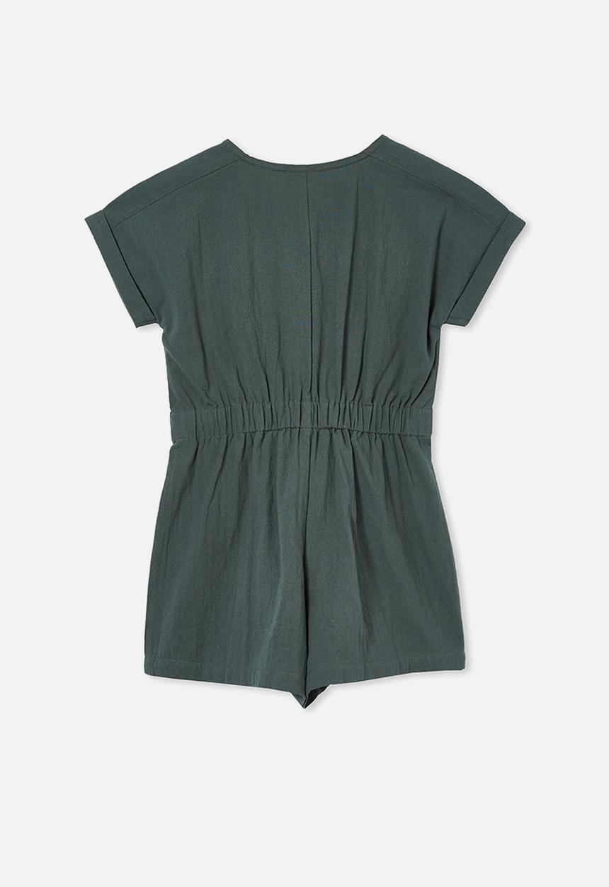 Cotton On - Reece playsuit - swag green