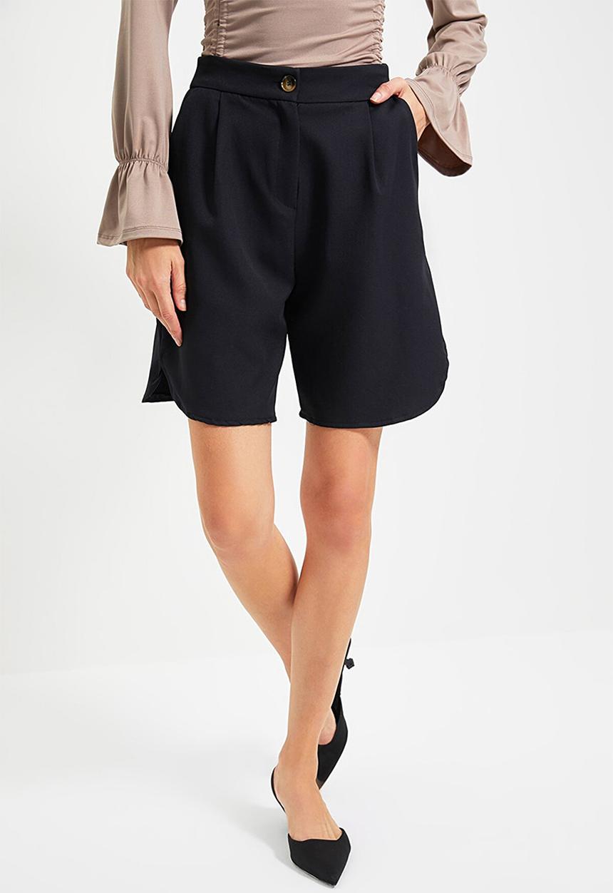 Trendyol - Siyah shorts bermuda -  black