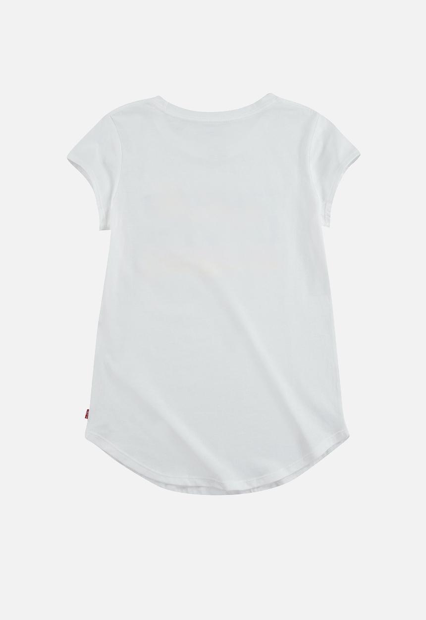 Levi’s® - Levi's round hem graphic tee shirt - white