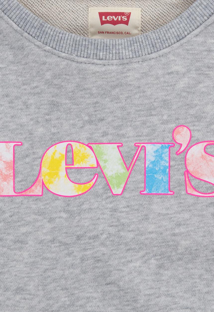 Levi’s® - Levi's graphic crew sweatshirt - light gray heather