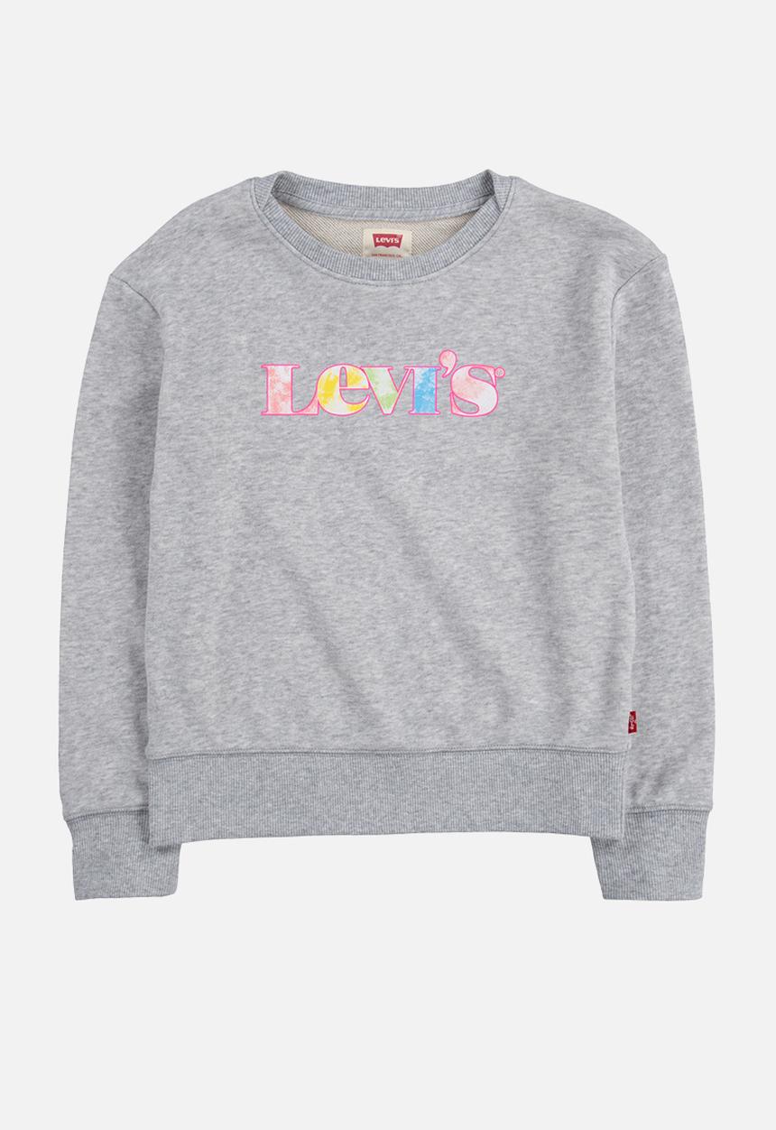 Levi’s® - Levi's graphic crew sweatshirt - light gray heather