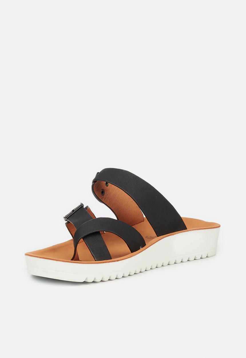 Butterfly Feet - Maple 1 sandal - black