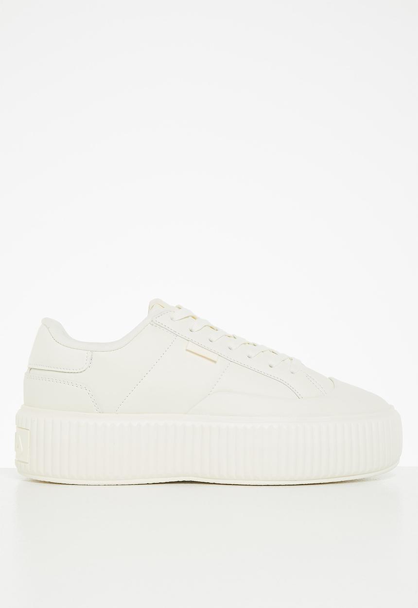 FILA - Sandblast oversole - gardenia / gardenia / tan