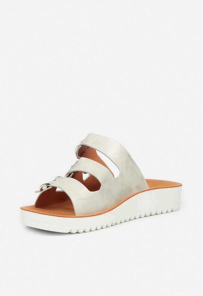 Butterfly Feet - Maple 3 sandal - silver