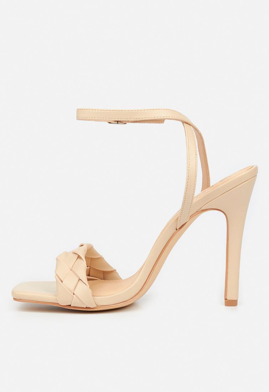 Miss Black - Pearl1 barely there heel - neutral