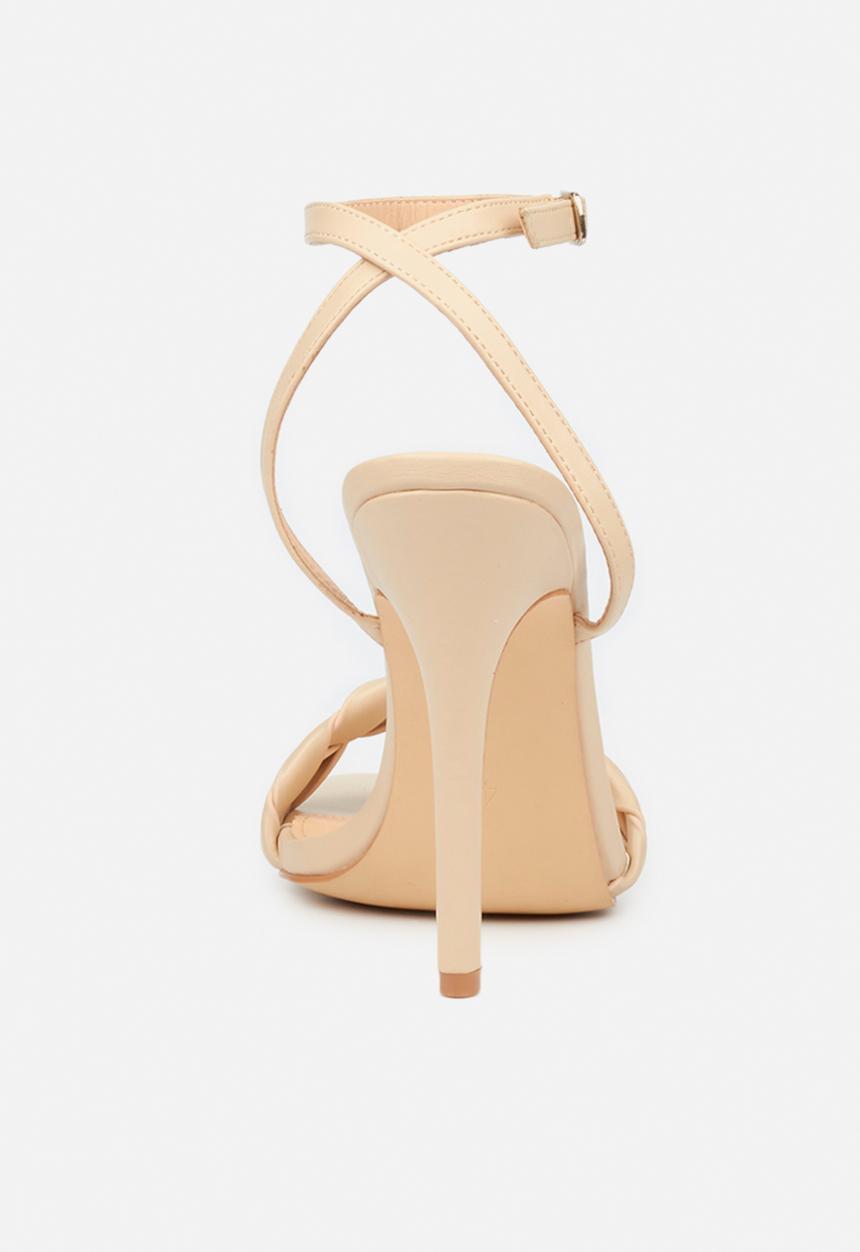 Miss Black - Pearl1 barely there heel - neutral