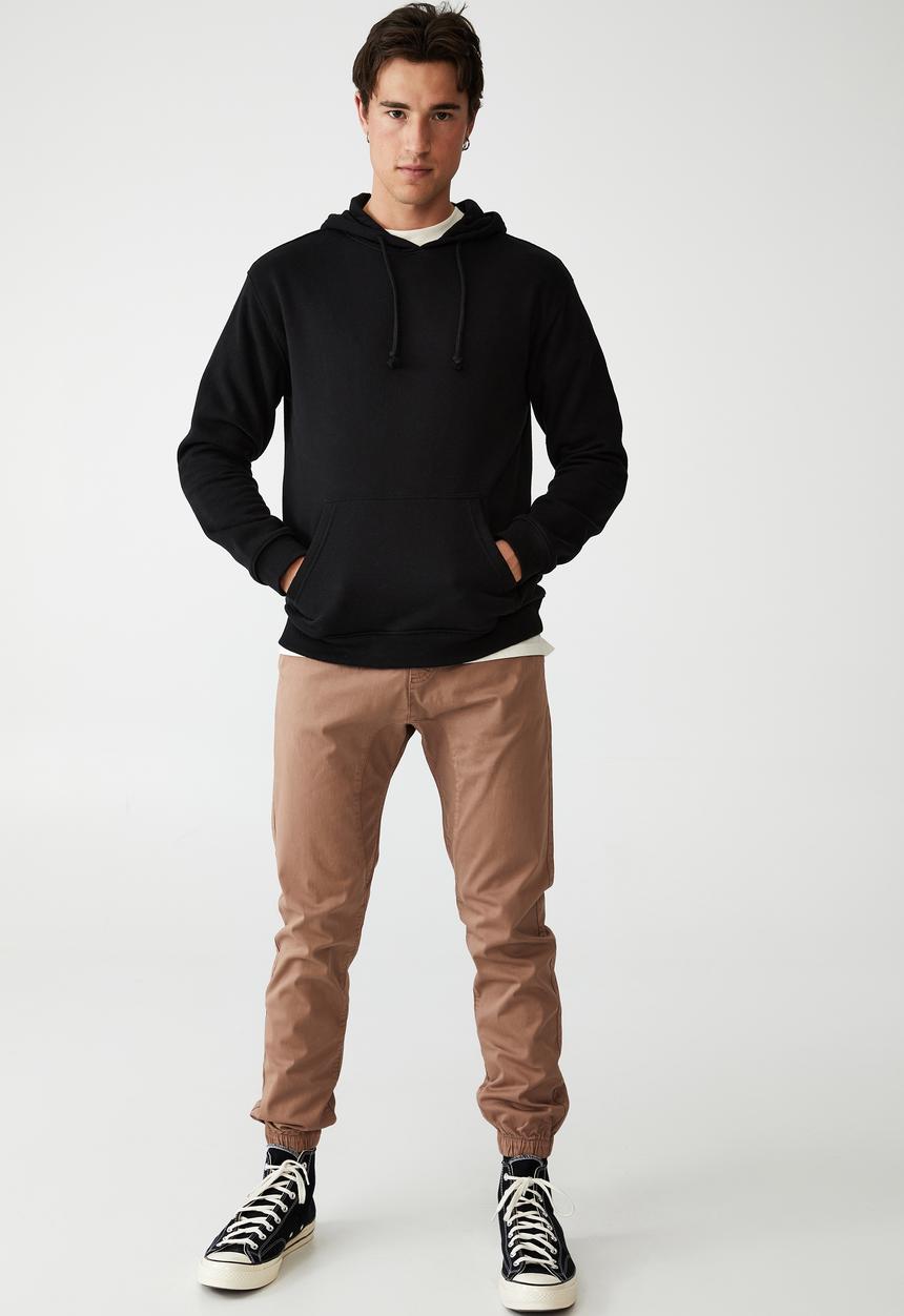 Cotton On - Drake cuffed pant - dusty pink