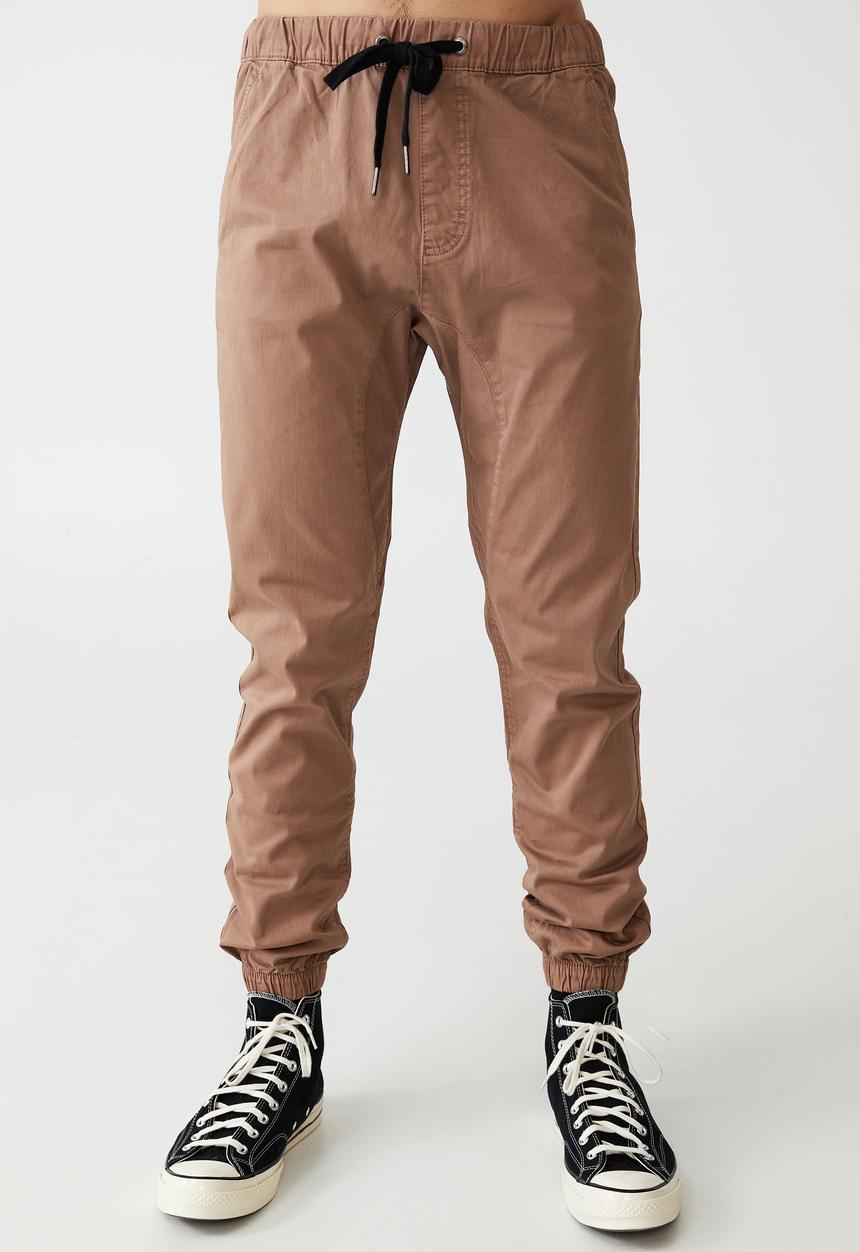 Cotton On - Drake cuffed pant - dusty pink
