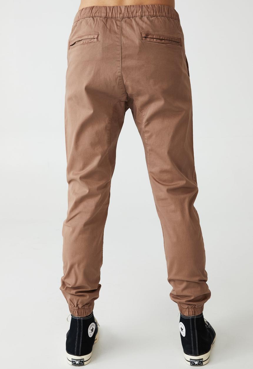Cotton On - Drake cuffed pant - dusty pink