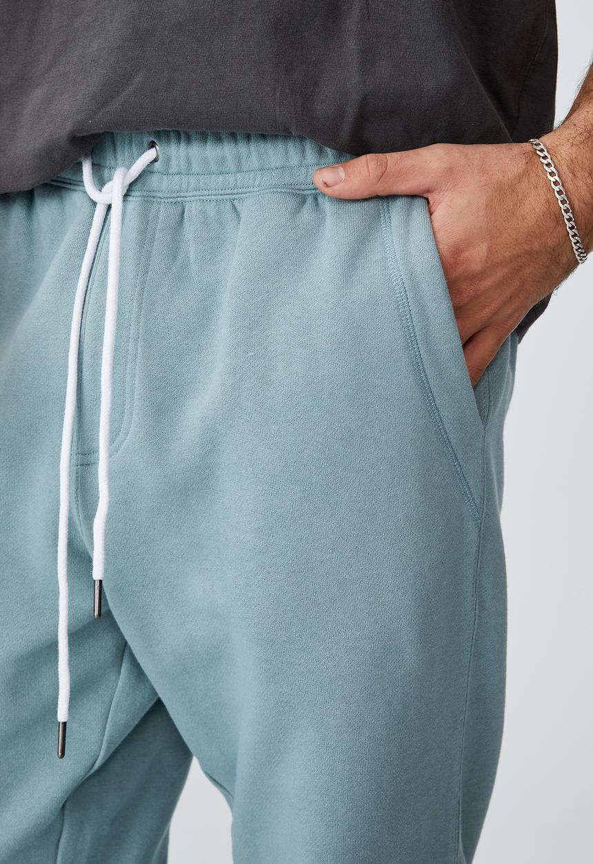 Cotton On - Trippy slim trackie - light blue 