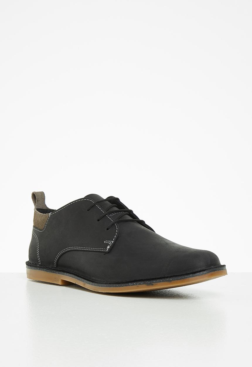 Grasshoppers - Oliver leather sandiego - black/grey