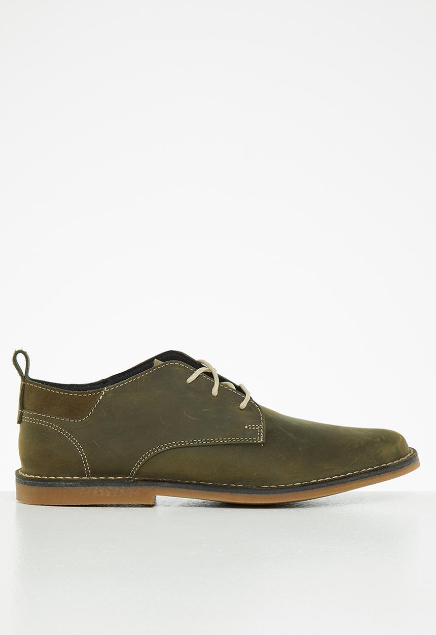 Grasshoppers - Oliver leather sandiego - olive/khaki