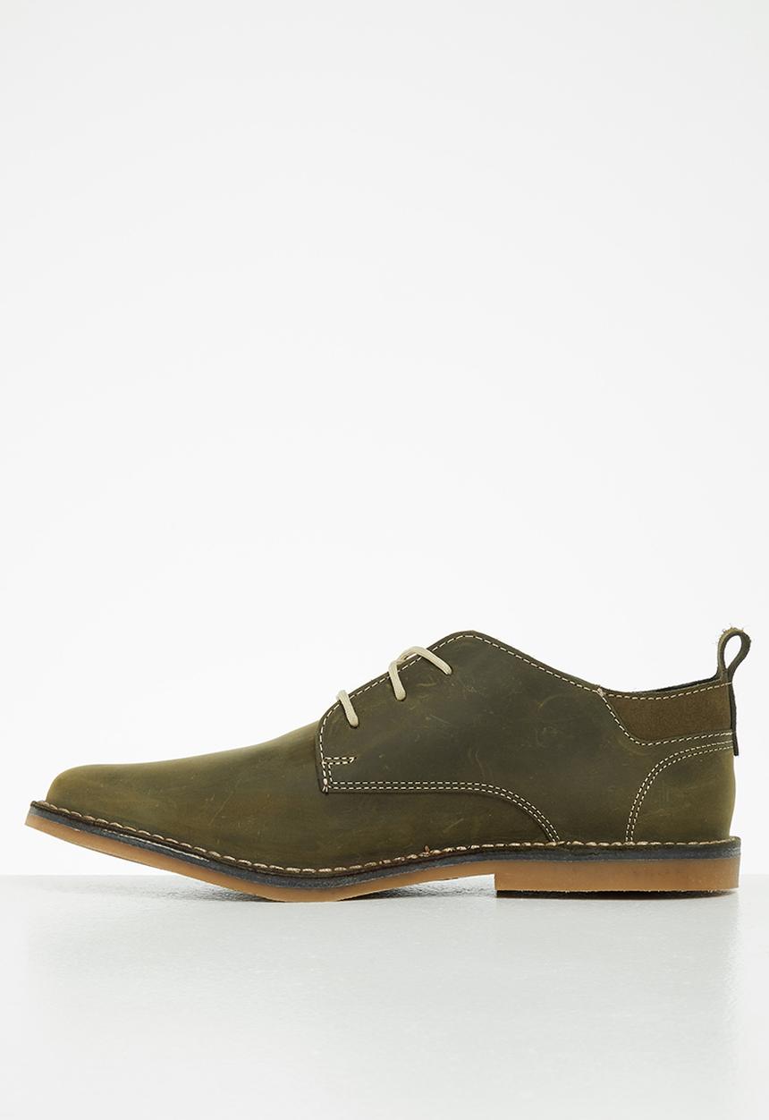 Grasshoppers - Oliver leather sandiego - olive/khaki