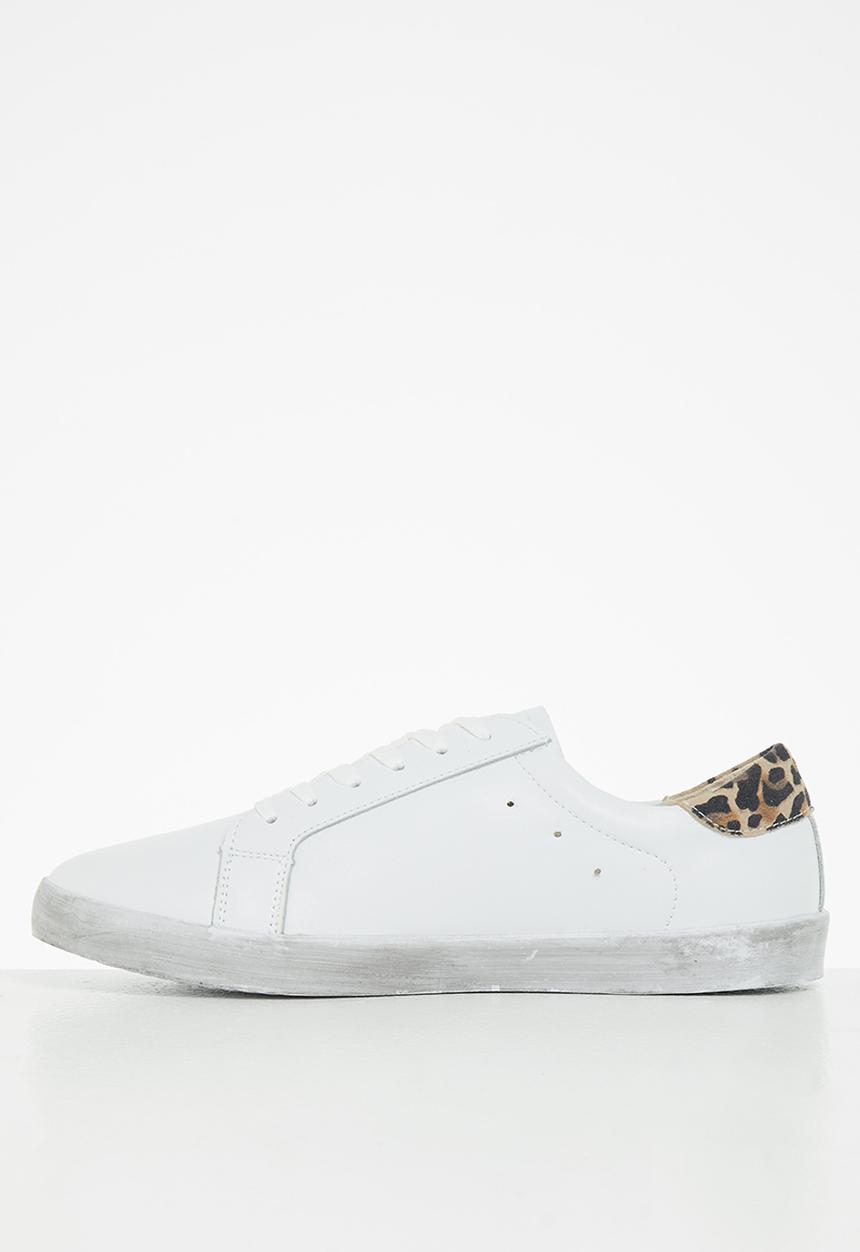 Julz - Sloan leather sneaker - white rose gold