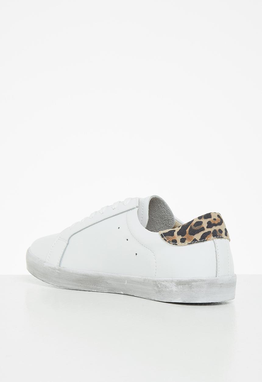 Julz - Sloan leather sneaker - white rose gold